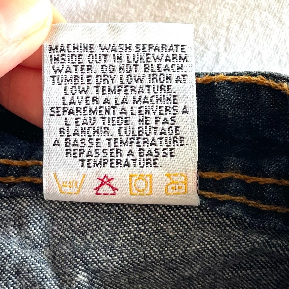 VINTAGE Hollywood Jeans High Waist Straight Leg Made in Canada Y2K 90s Mom Jeans - Picture 15 of 15